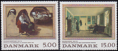 Danmark AFA 1081 - 82<br>Postfrisk